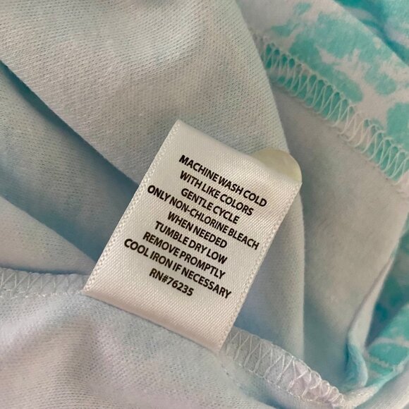 Tackle & Tides Palm Print Short Sleeve Polo Men's Large - Picture 7 of 7